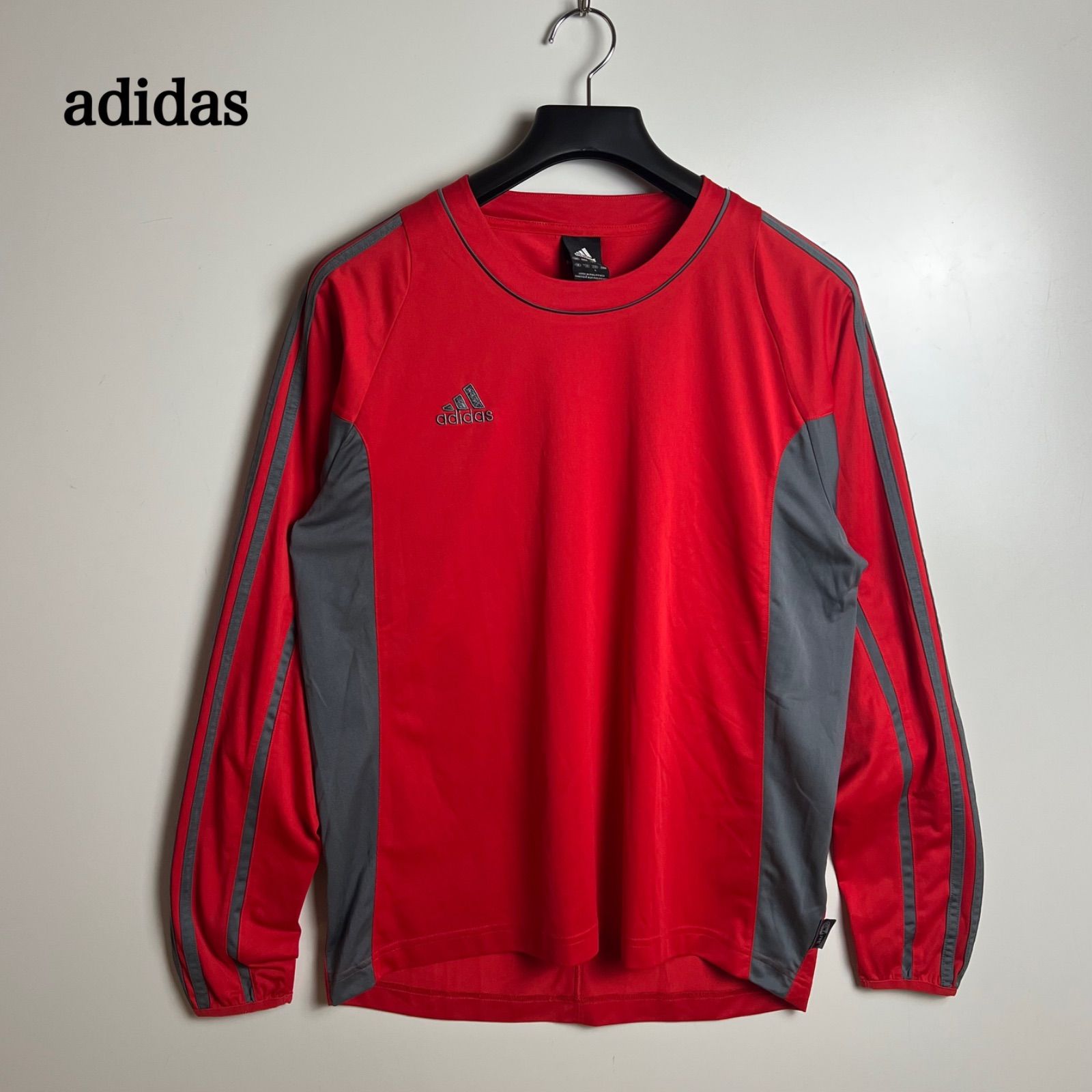 adidas 00s 2005 y2k archive tech seam CLIMALITE LS Tee L 