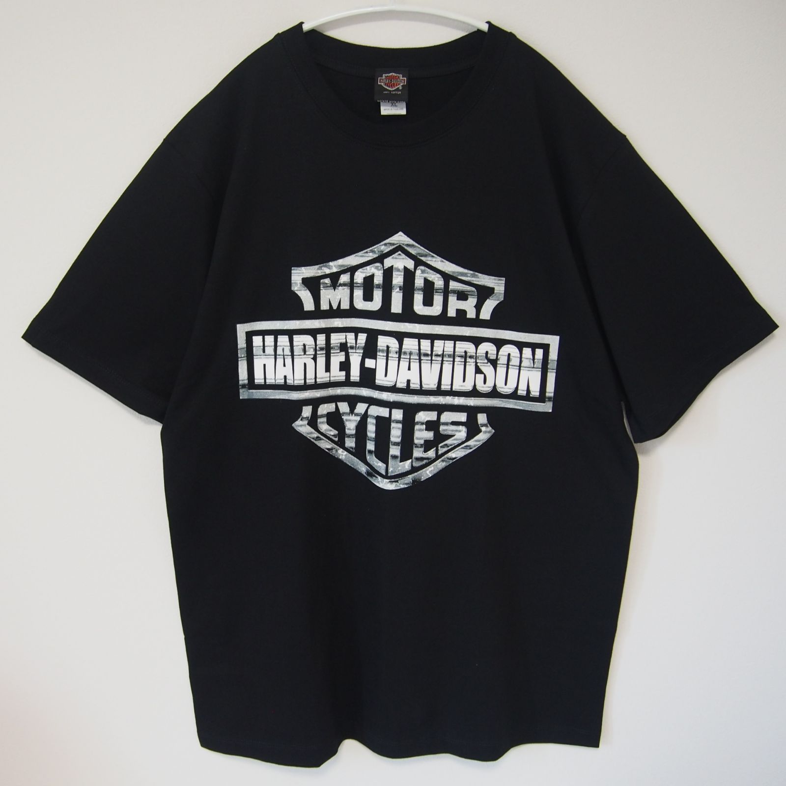 Ⅲ Harley-Davidson ハーレー プリント Tシャツ 黒 ブラック M/L/XL 