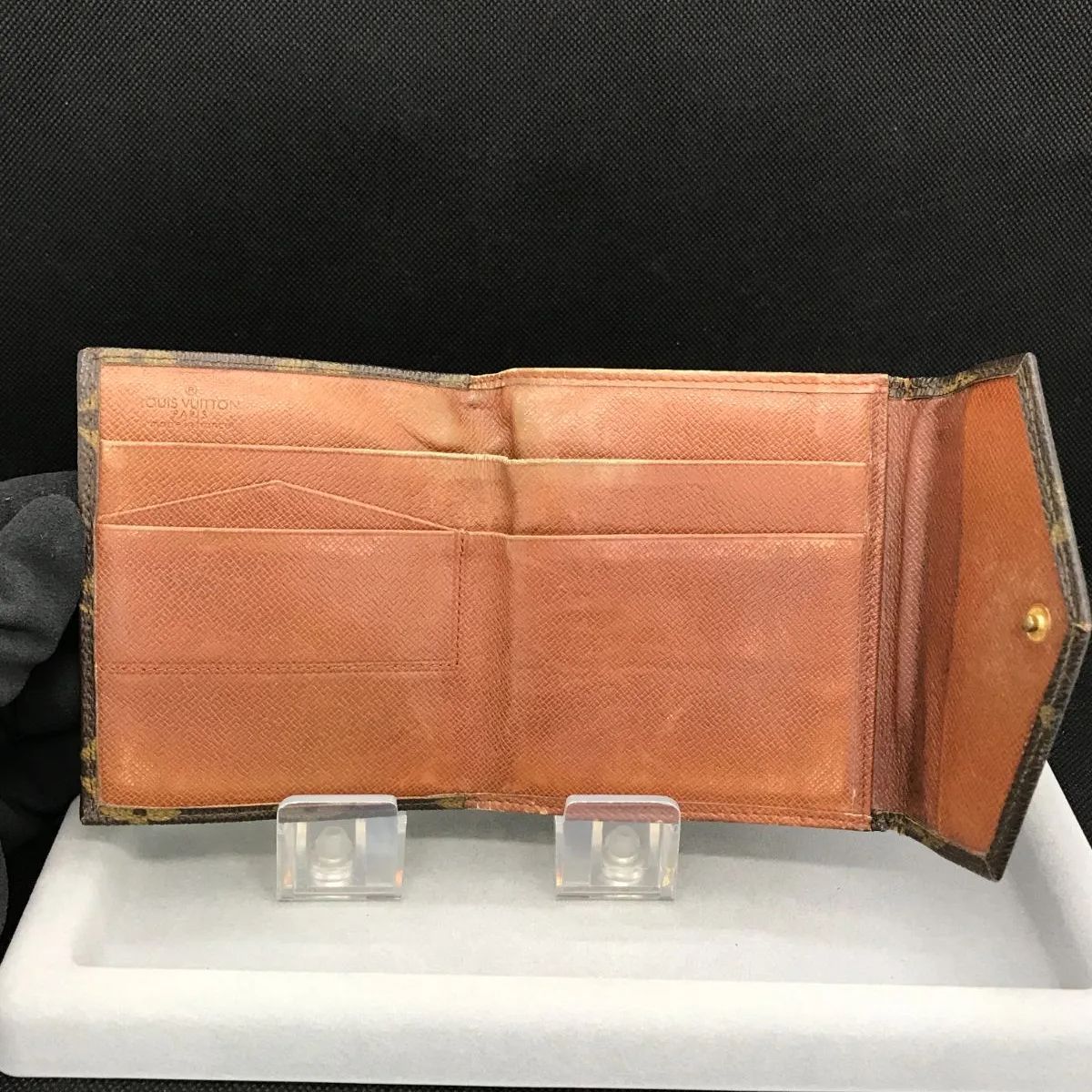 Louis Vuitton ルイヴィトン 三つ折り財布 ポルトモネビエカルト