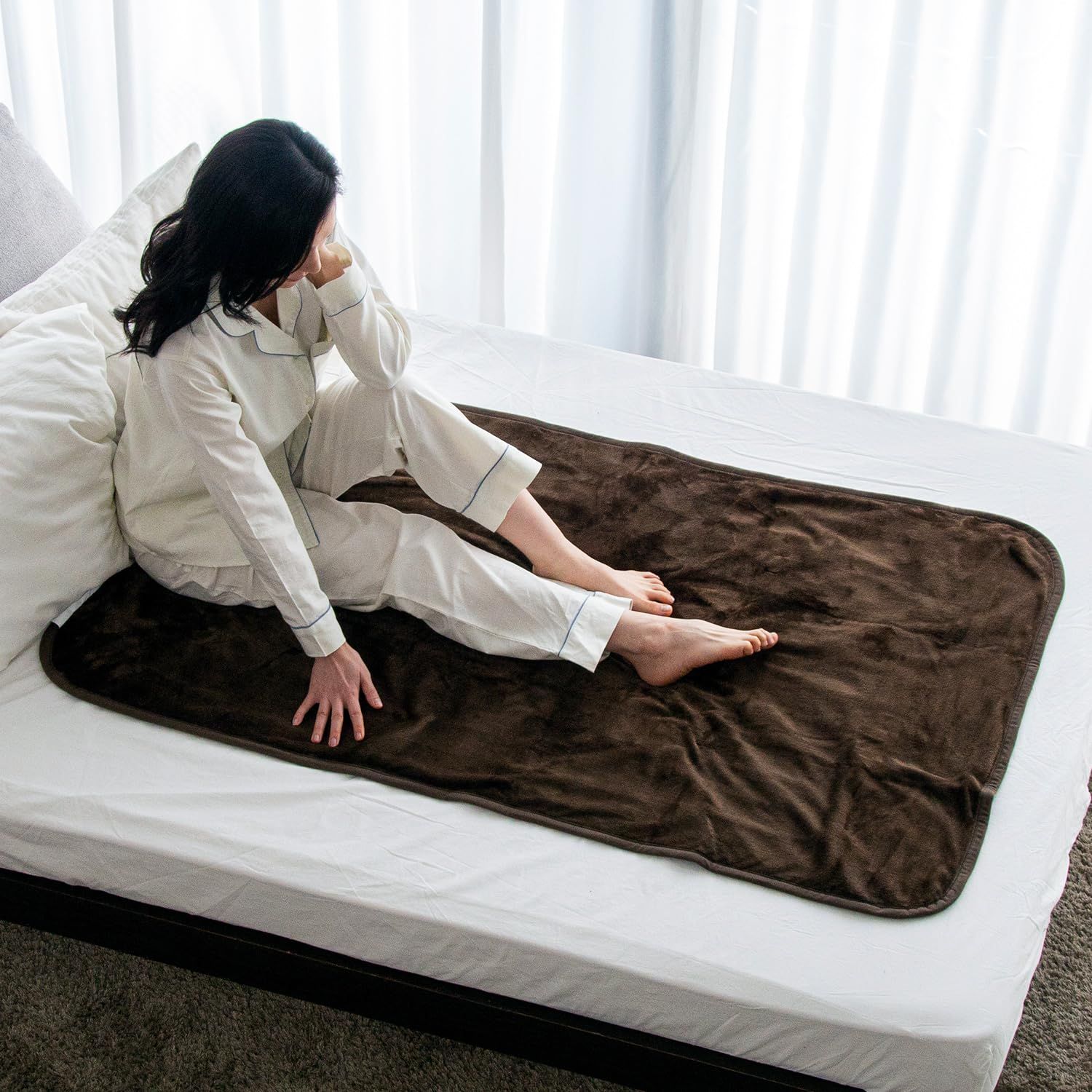 新品 広電(KODEN) 電気毛布 敷き シングル 130×80cm フランネル
