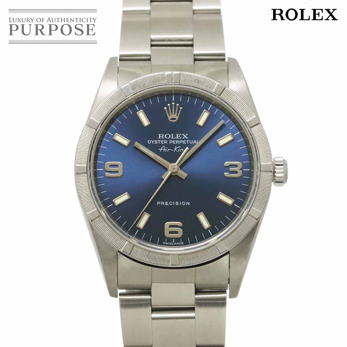 ロレックス ROLEX エアキング 14010M Y番 メンズ 腕時計 エンジン 