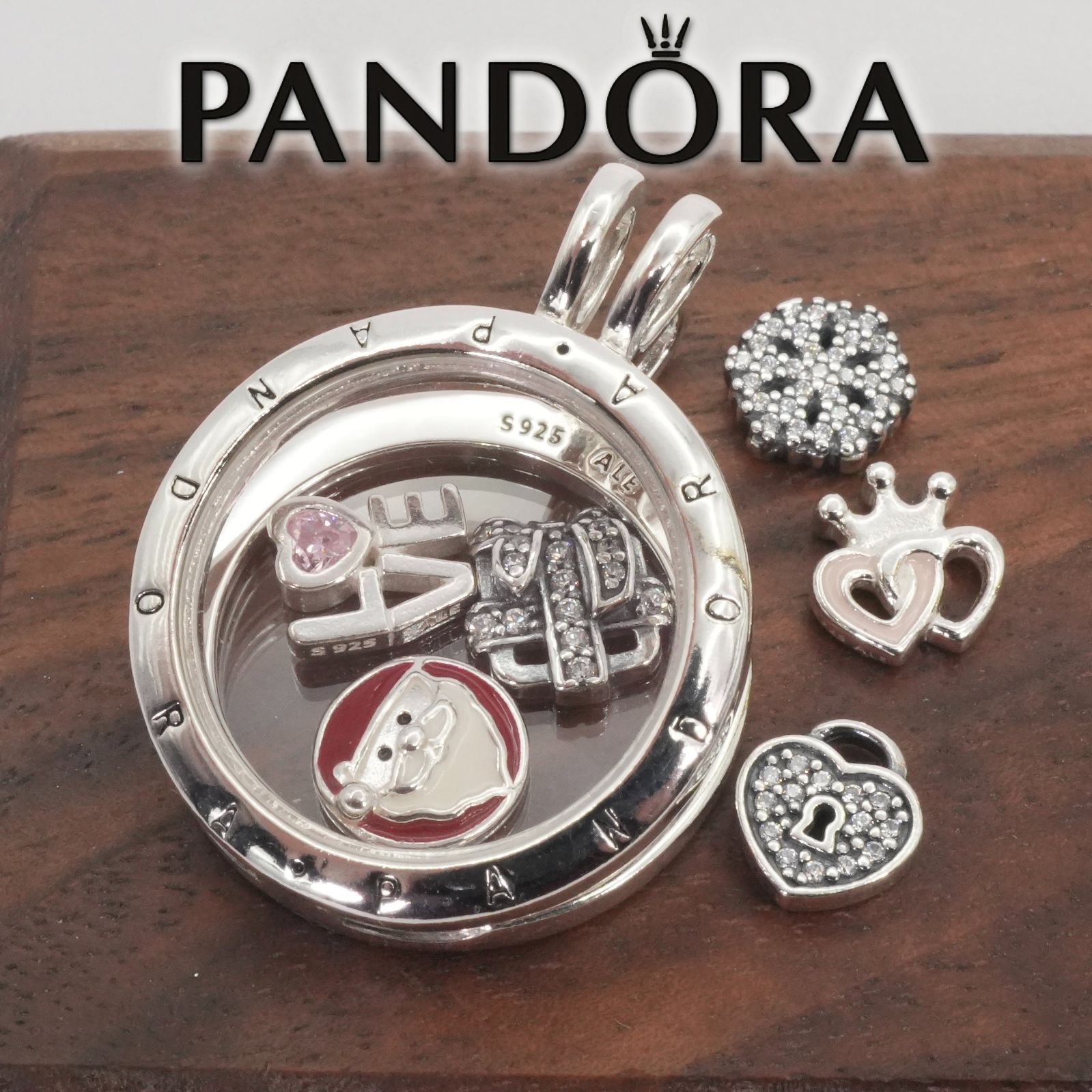【m断捨離中様】専用ご購入ページ PANDORA フローティングロケットセット パンドラ プチメモリーズフローティングロケットミニチャームセット/26