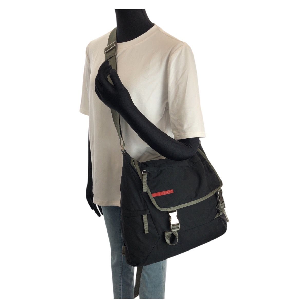 PRADA SPORTS プラダスポーツ スポーツライン ブラック グレー 