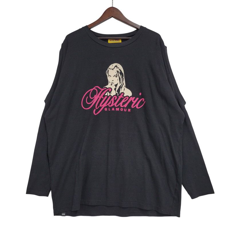 中古品】 HYSTERIC GLAMOUR 01243CL03 24SS NAUGHTY GIRL OVERSIZE LS
