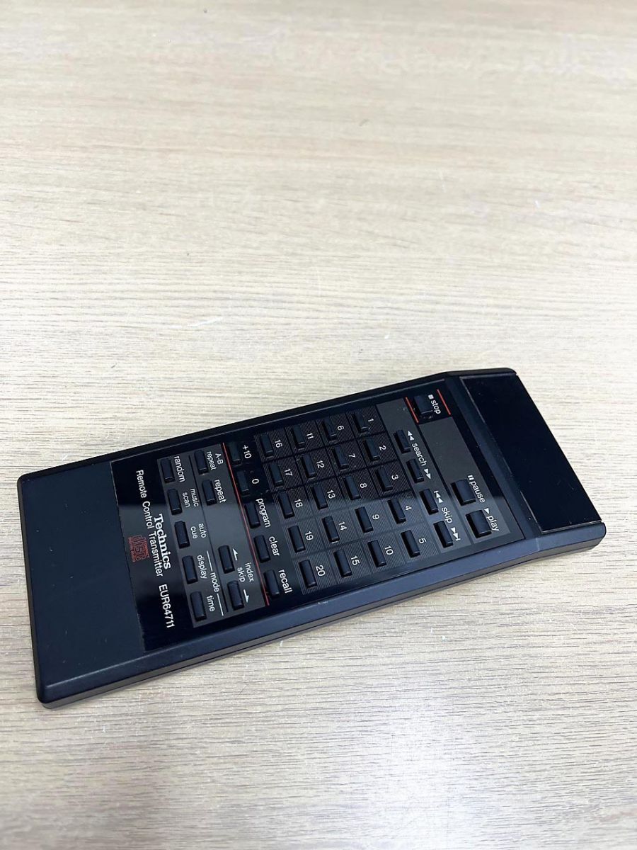 Technics テクニクス オーディオ リモコン EUR64711