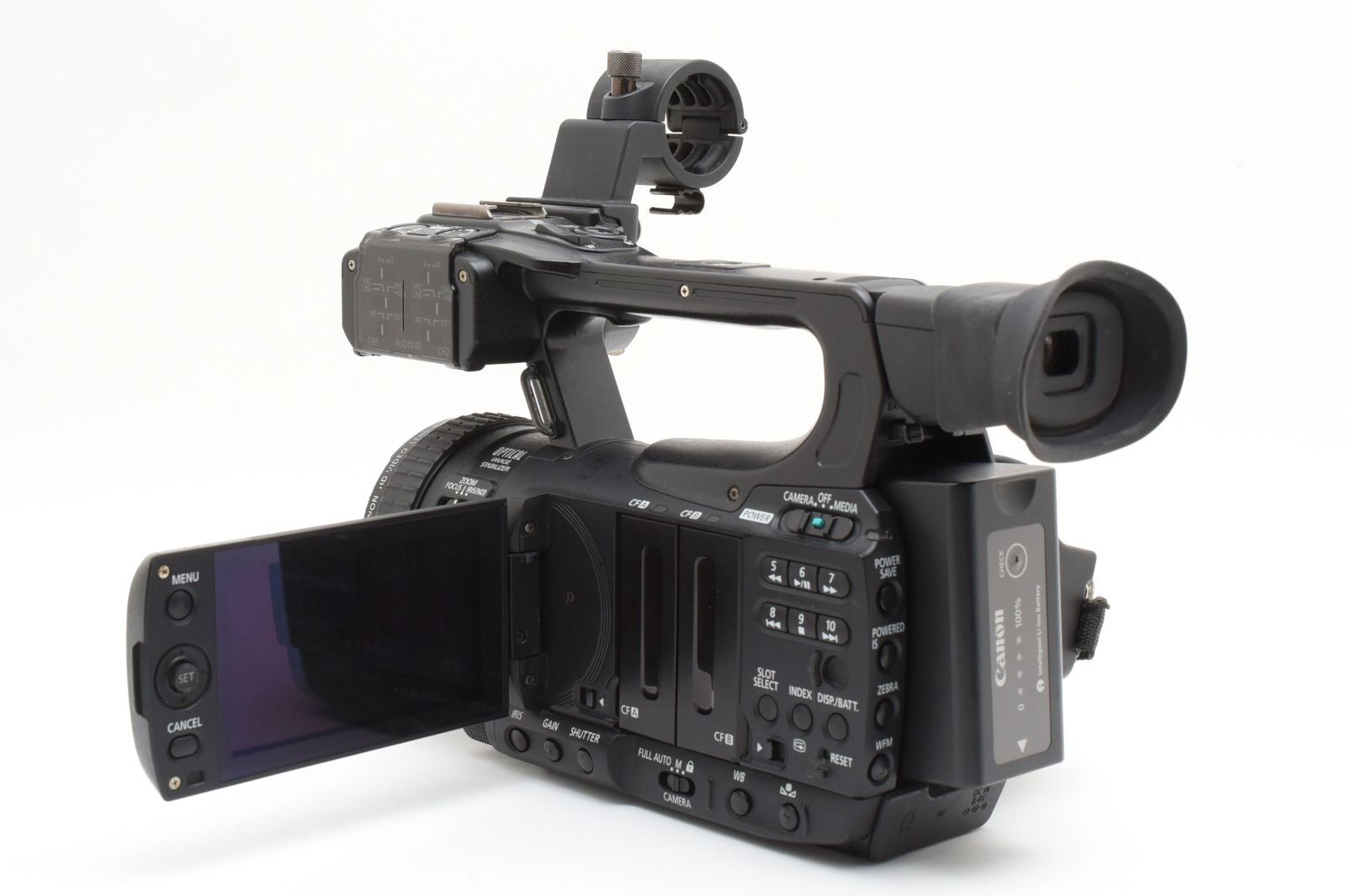 Canon XF105 業務用HDビデオカメラ XLR対応 放送業務用 バッテリー