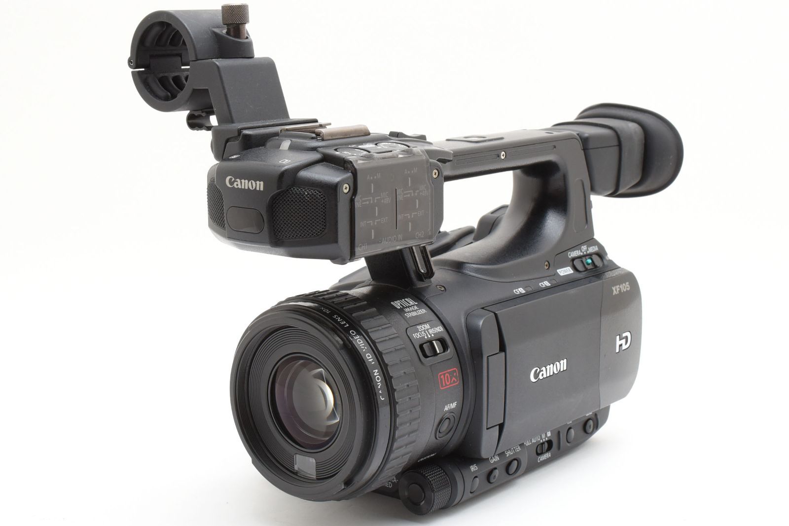 Canon XF105 業務用HDビデオカメラ XLR対応 放送業務用 バッテリー