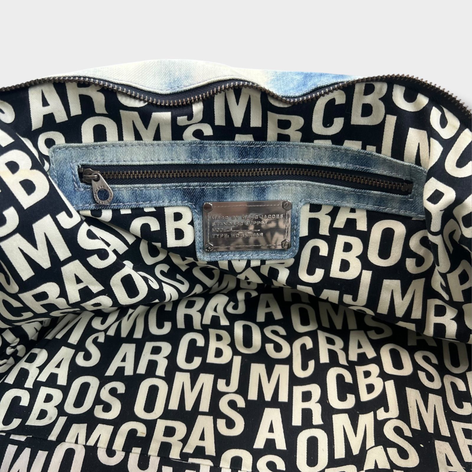 Marc By Marc Jacobs デニムトートバッグ 大容量 マークバイマーク 
