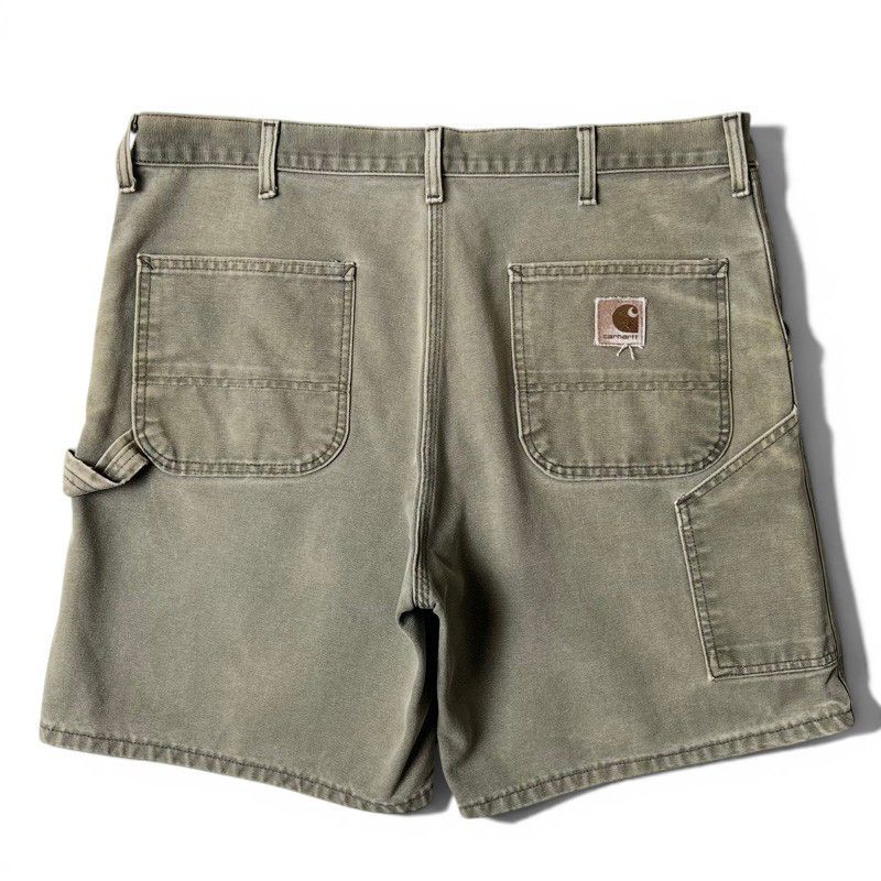 80s 90s USA製 Carhartt コットン ダック ペインター ショート パンツ
