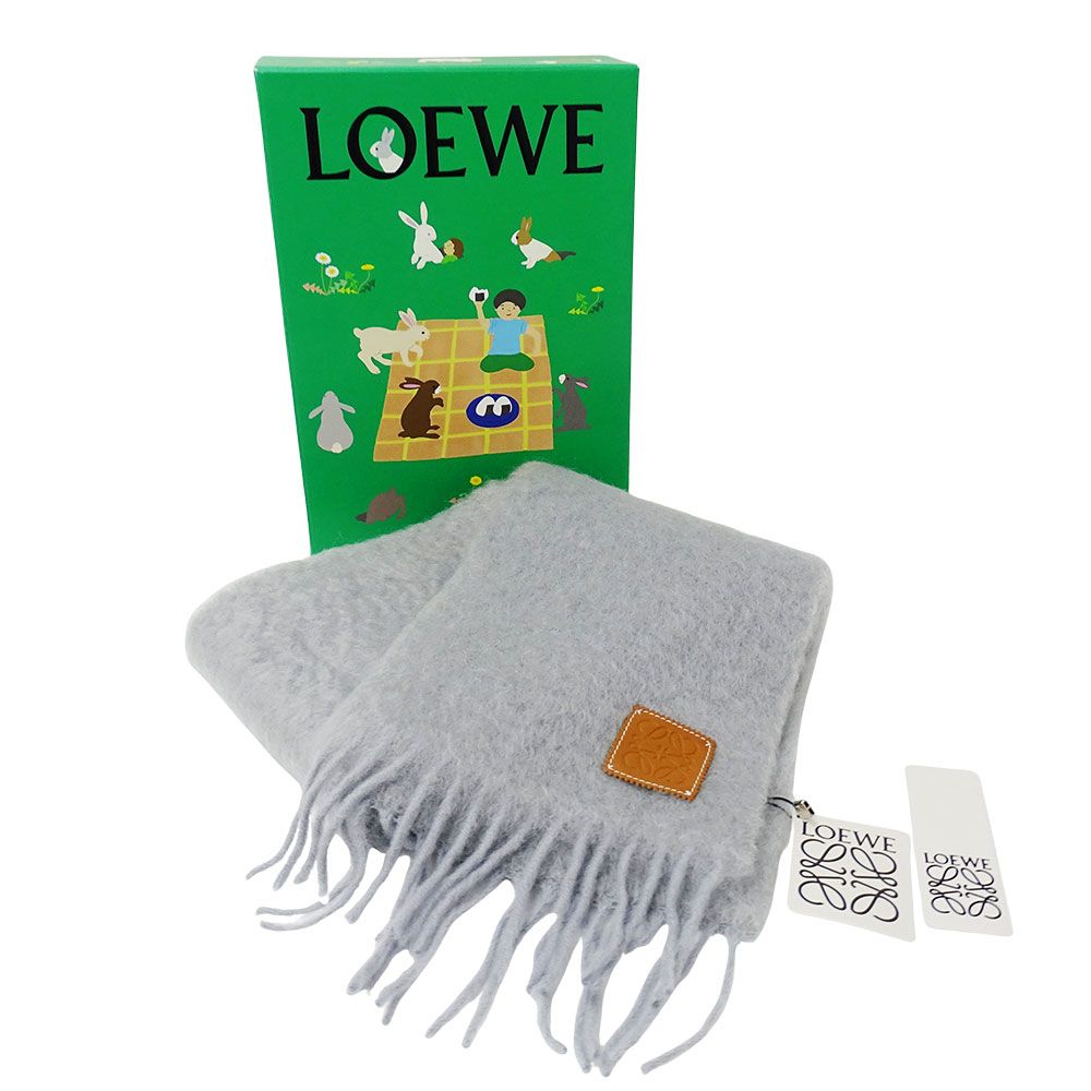 ロエベ LOEWE マフラー レディース ブランド ストール ウール モヘア