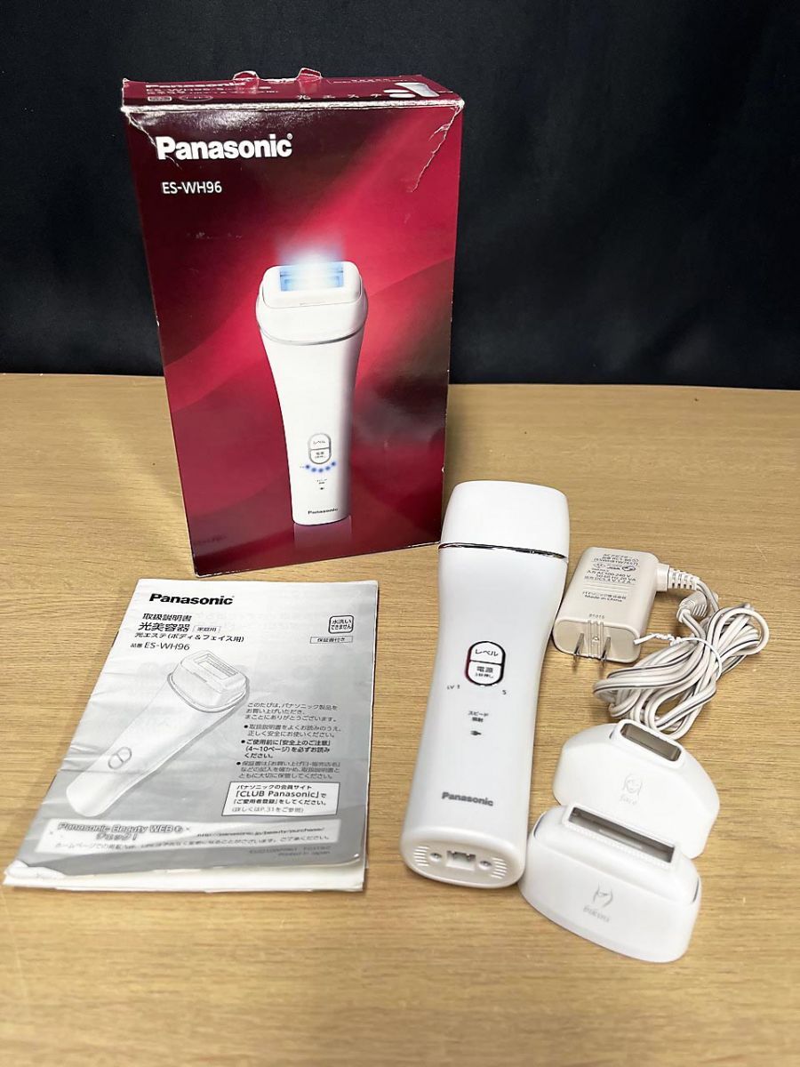 Panasonic パナソニック 光美容器 光エステ ボディ フェイス ES-WH96