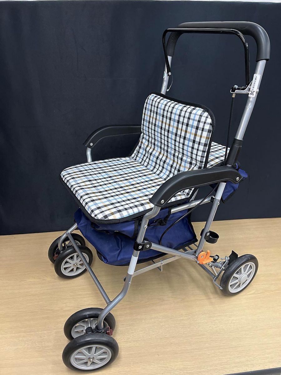 幸和製作所 TacaoF テイコブ シルバーカー ボクスト SIST02 チェックブラック SIST02 ★