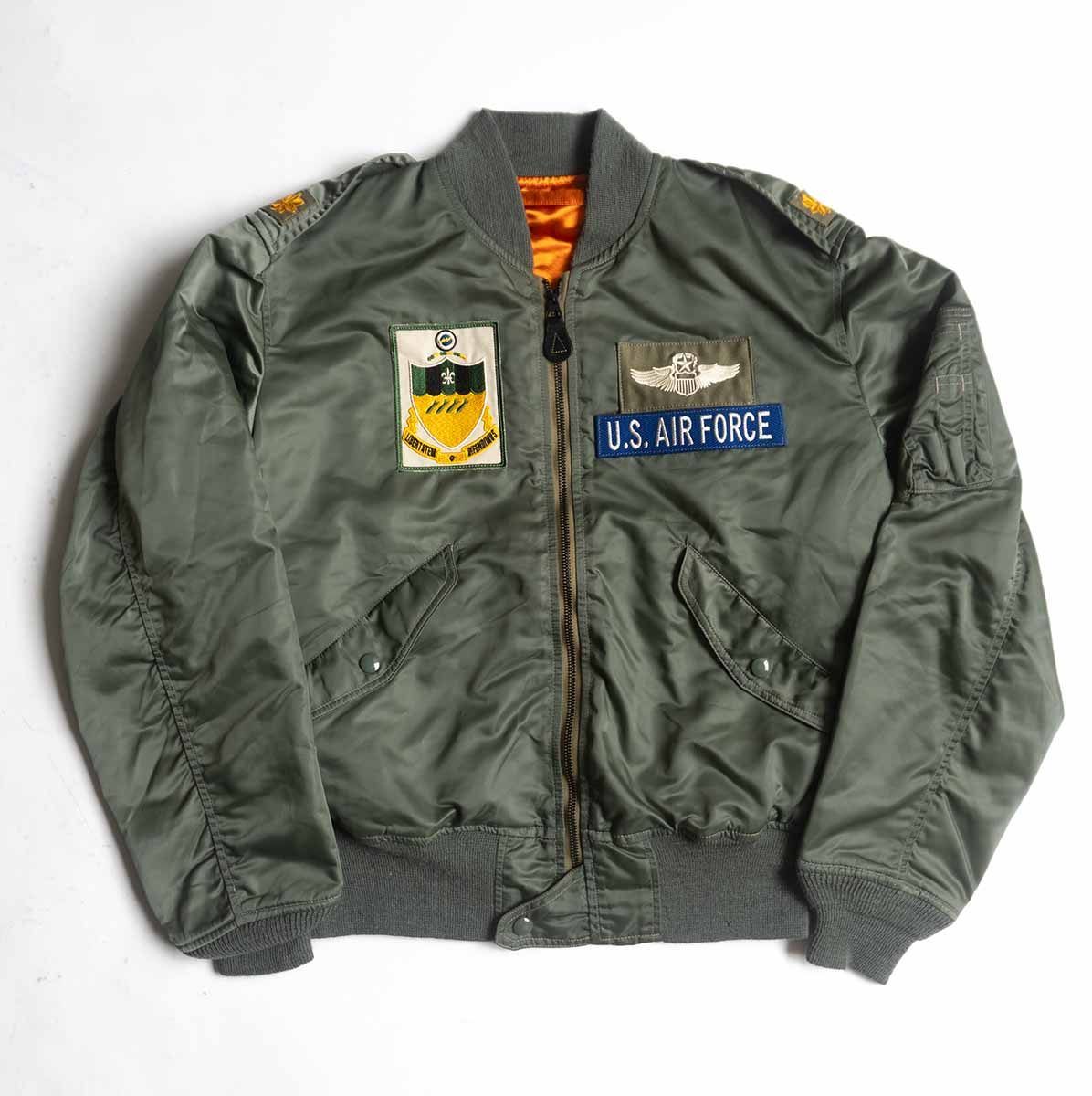 雰囲気抜群】THE REAL MCCOY'S【L-2B フライト ジャケット】M USAF