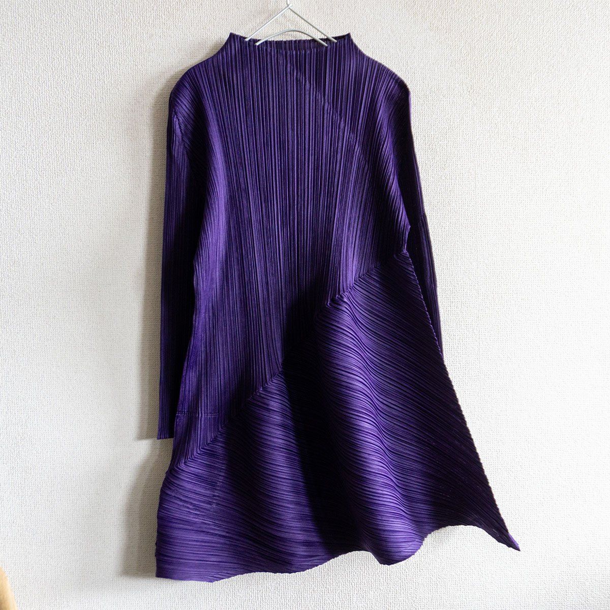 美品】PLEATS PLEASE【プリーツ 変形 ワンピース】 3 パープル
