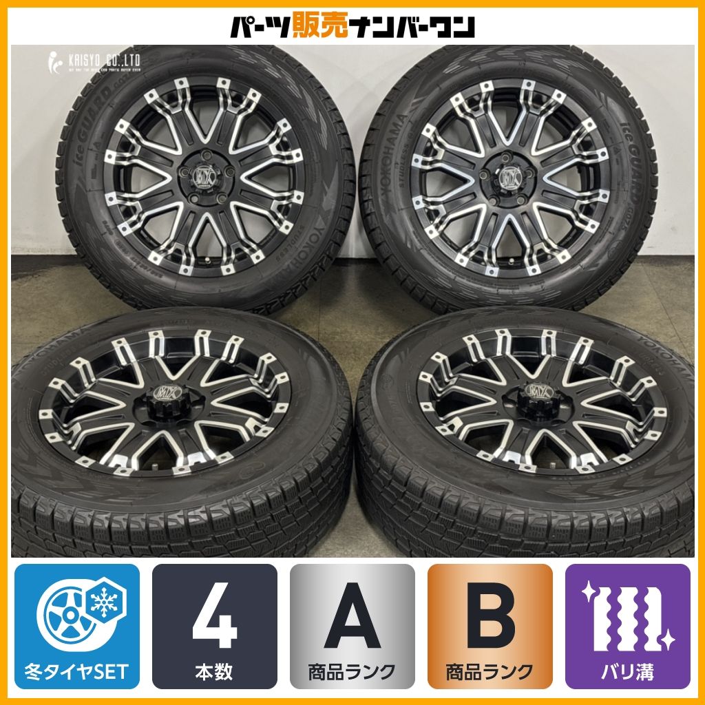 バリ溝 美品】BADX ロックケリー MX-II 17in 7.5J +38 PCD114.3