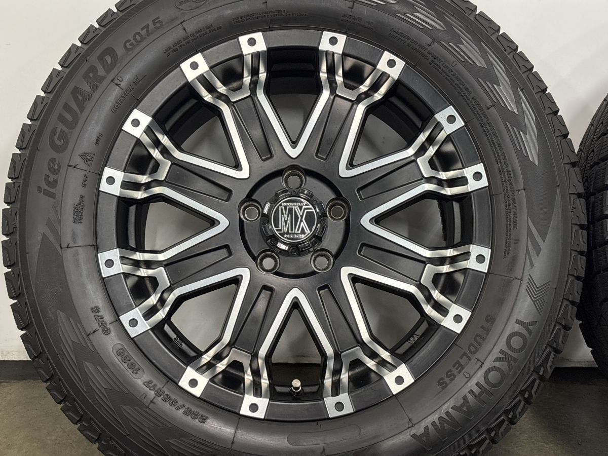 バリ溝 美品】BADX ロックケリー MX-II 17in 7.5J +38 PCD114.3