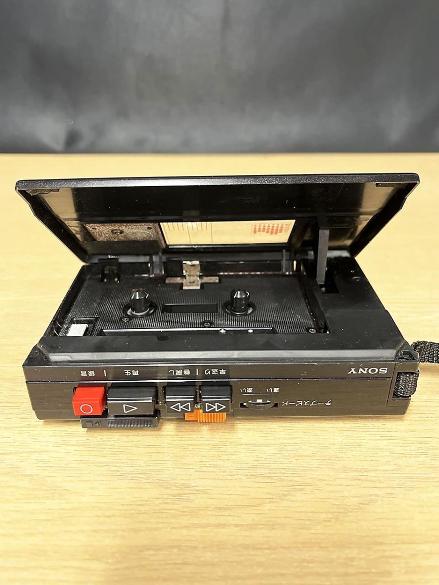 ジャンク品】 SONY ソニー カセットレコーダー 当時物 レトロ TCM-17