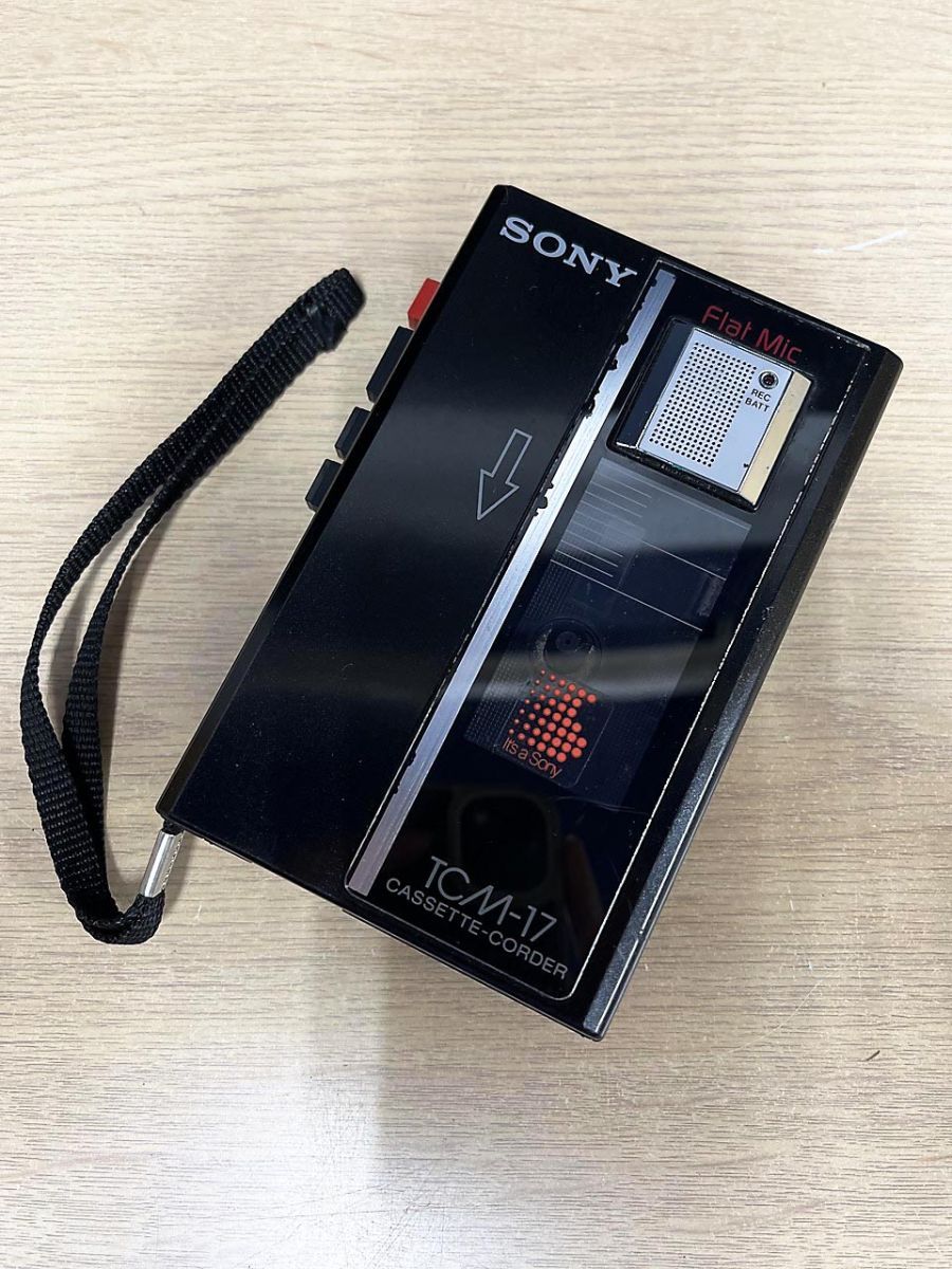 【未使用品】SONY TCM-17 カセットプレイヤー Yahoo!オークション - 「sony tcm-17」の落札相場・落札価格