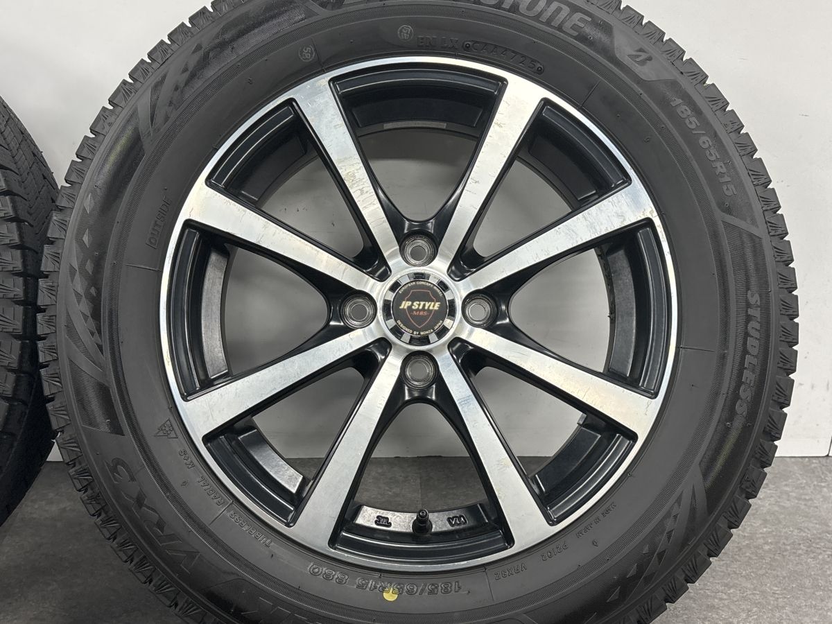 2025年製 VRX3付】JP STYLE MBS 15in 5.5J +43 PCD100 ブリヂストン 