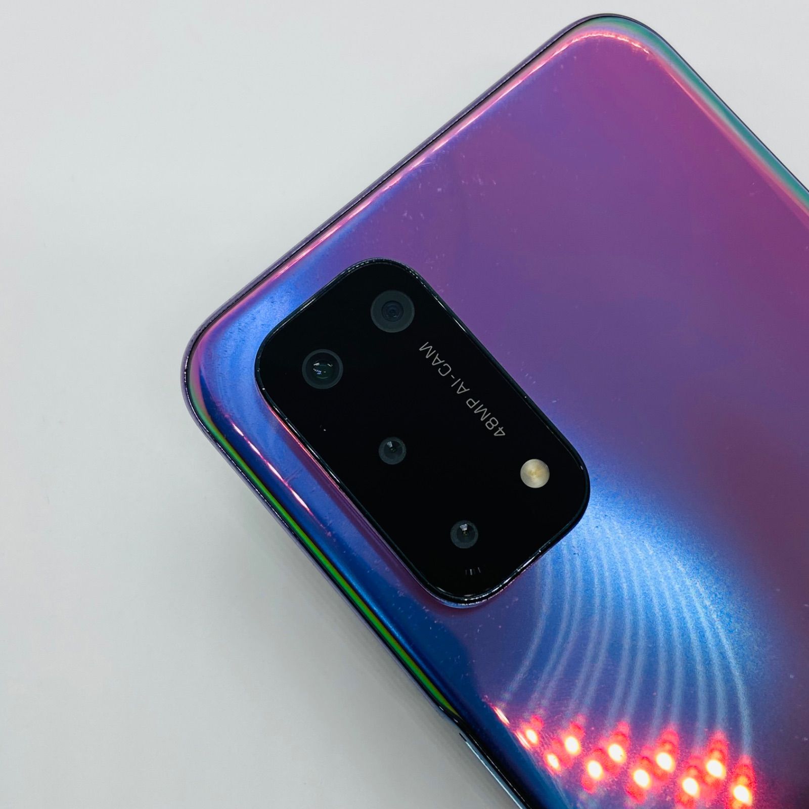 ☆【中古品】 OPPO A54 5G OPG02 OPG02 64GB パープル docomo 管理