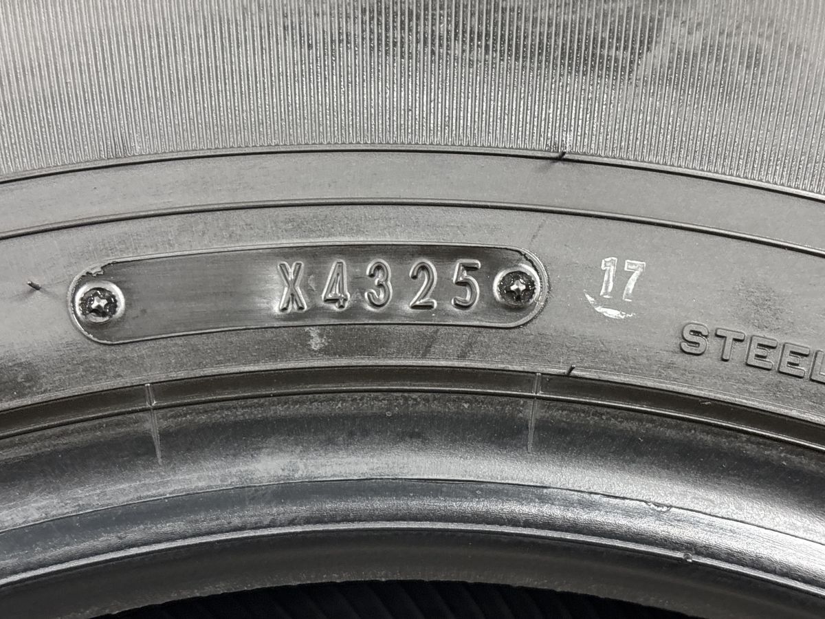 2025年製 新車外しバリ溝】ダンロップ SP175N 195/80R15 LT 4本 200