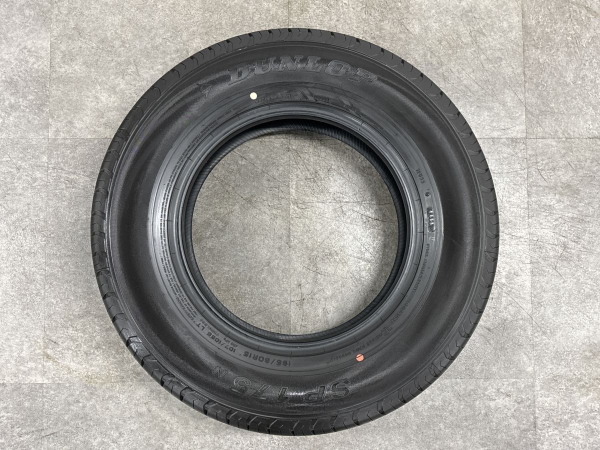 2025年製 新車外しバリ溝】ダンロップ SP175N 195/80R15 LT 4本 200