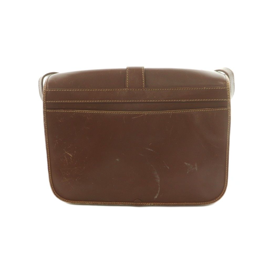グッチ GUCCI GGキャンバス レザー ショルダーバッグ フラップ