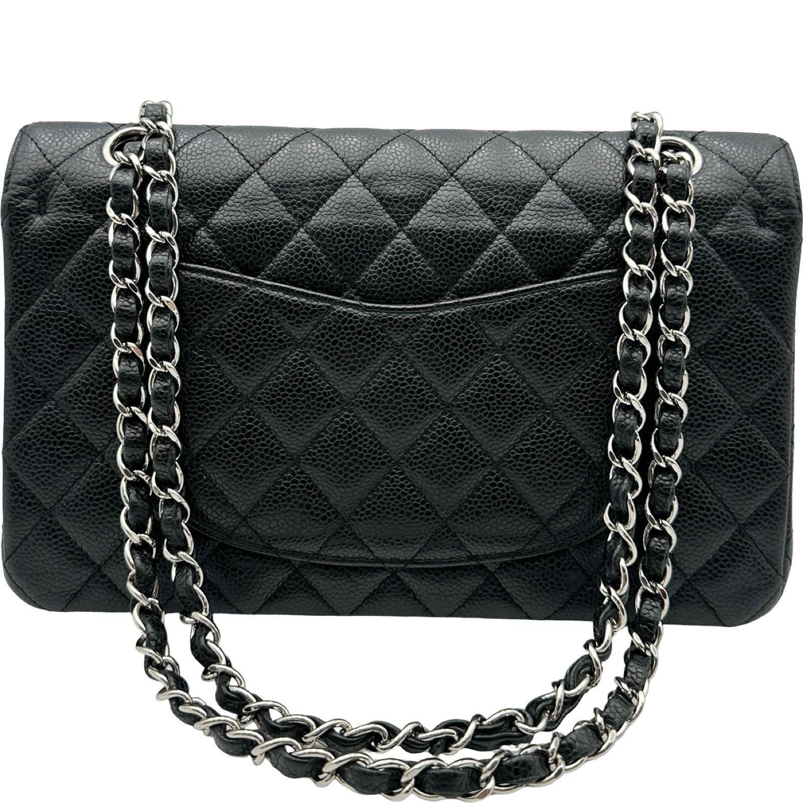 シャネル CHANEL マトラッセ25 A01112 19番台 ブラック シルバー金具 