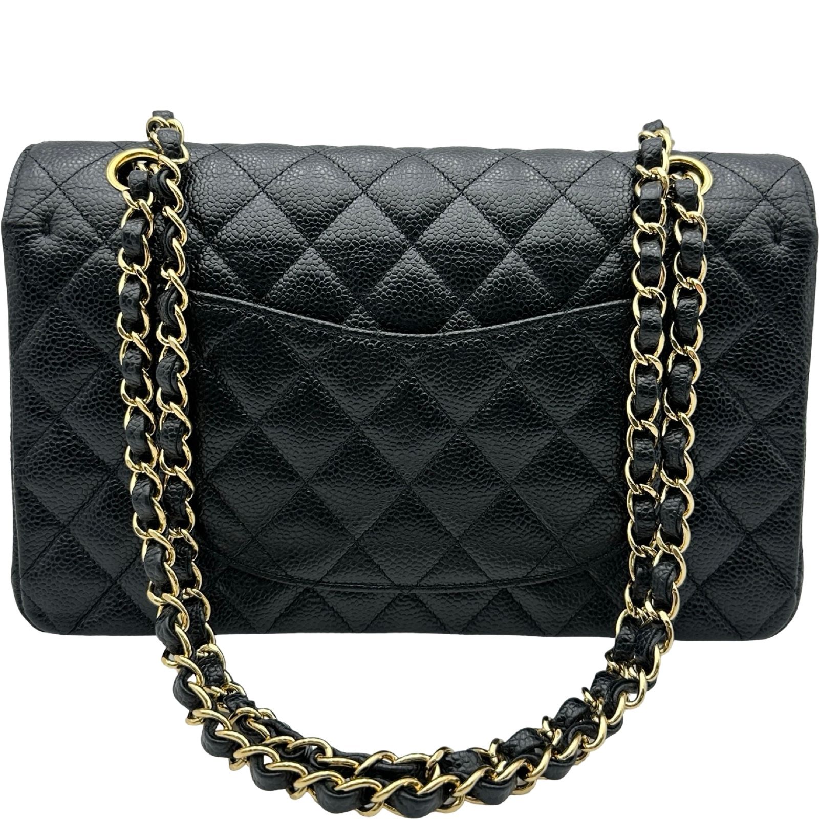 シャネル CHANEL マトラッセ25 A01112 18番台 ブラック ゴールド金具