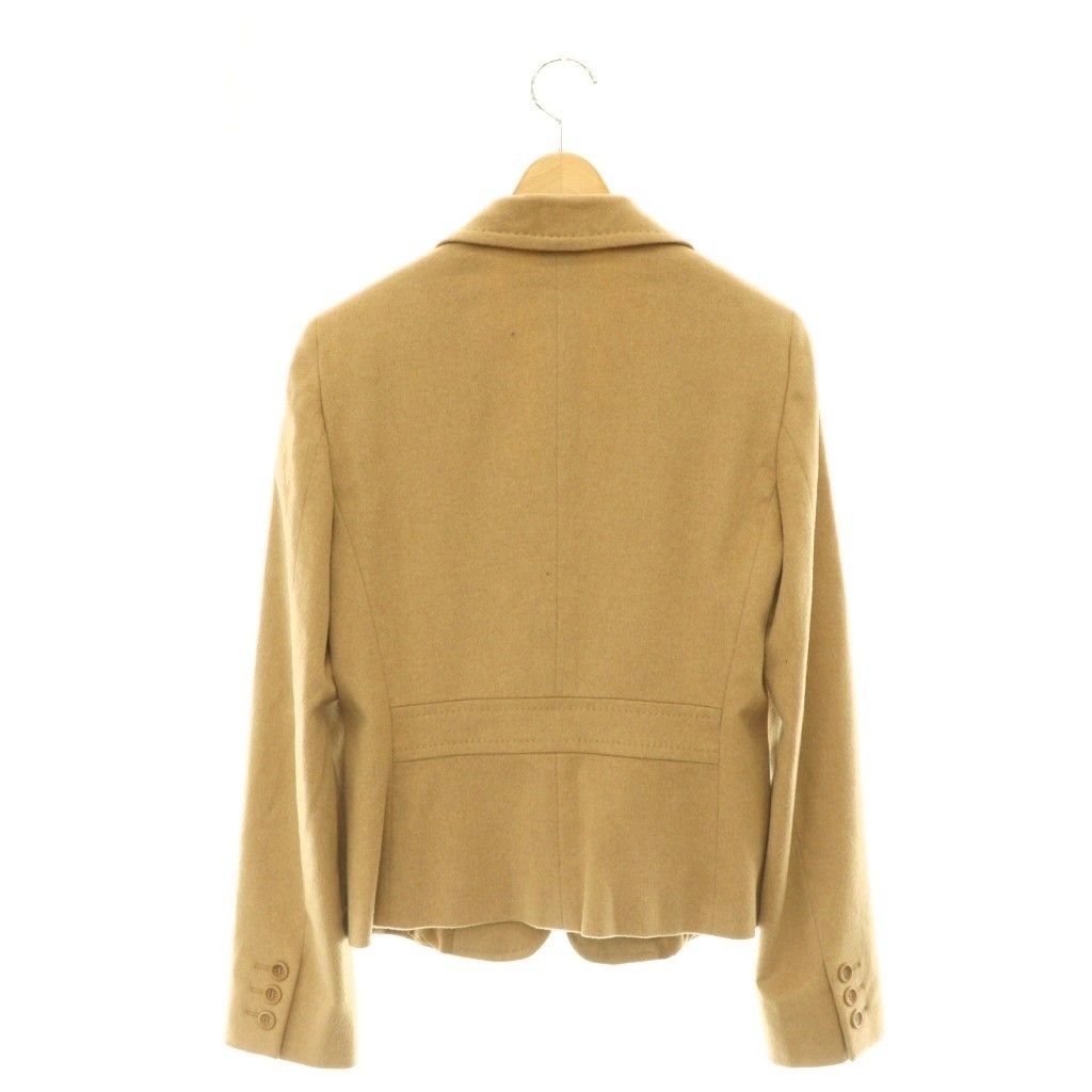 MaxMara マックスマーラ キャメルテーラードジャケット 40 白タグ マックスマーラ MAX MARA 白タグ キャメル テーラードジャケット