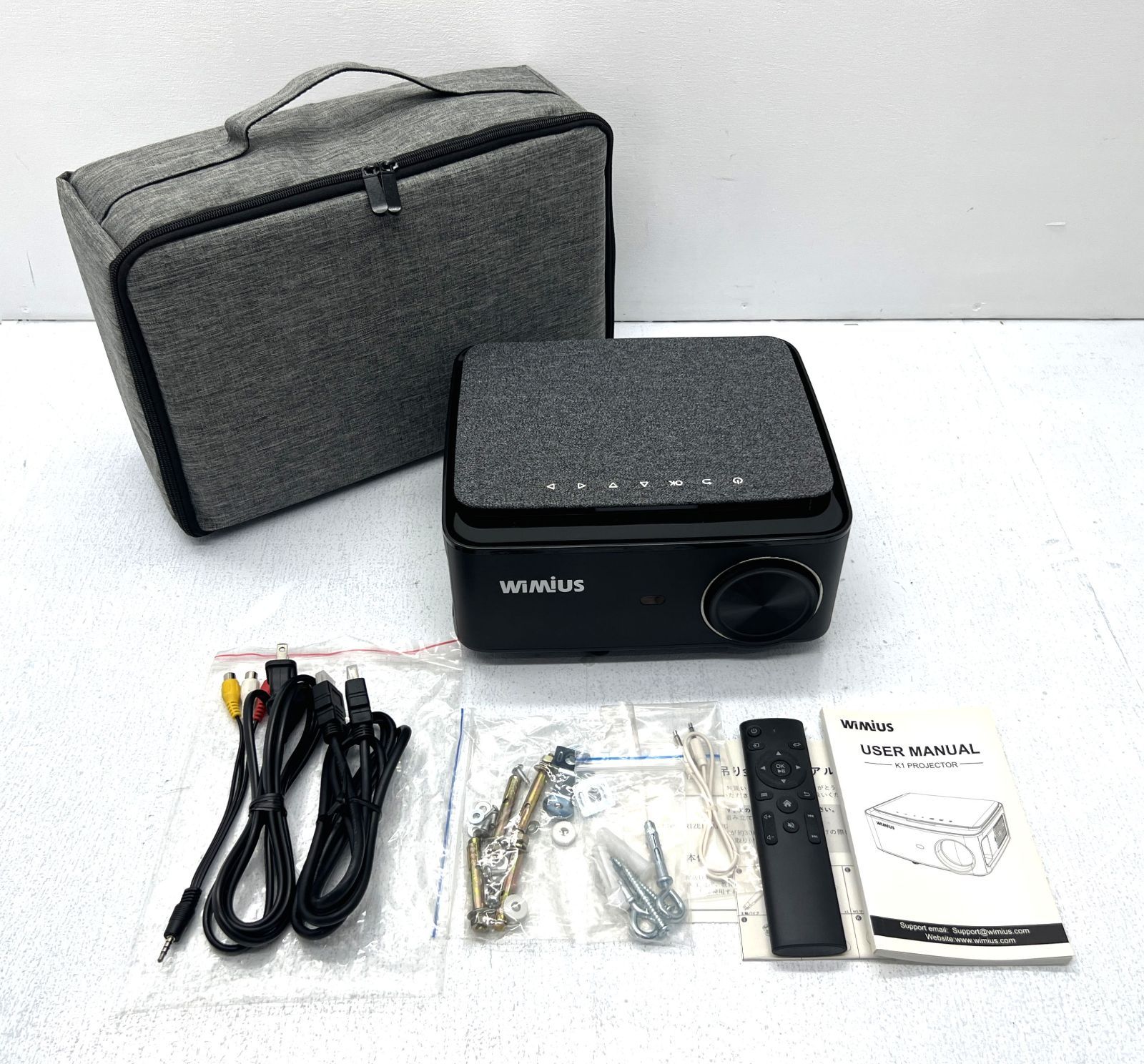 盛岡66-0012] wimius k1 プロジェクター【中古/80】 - メルカリ
