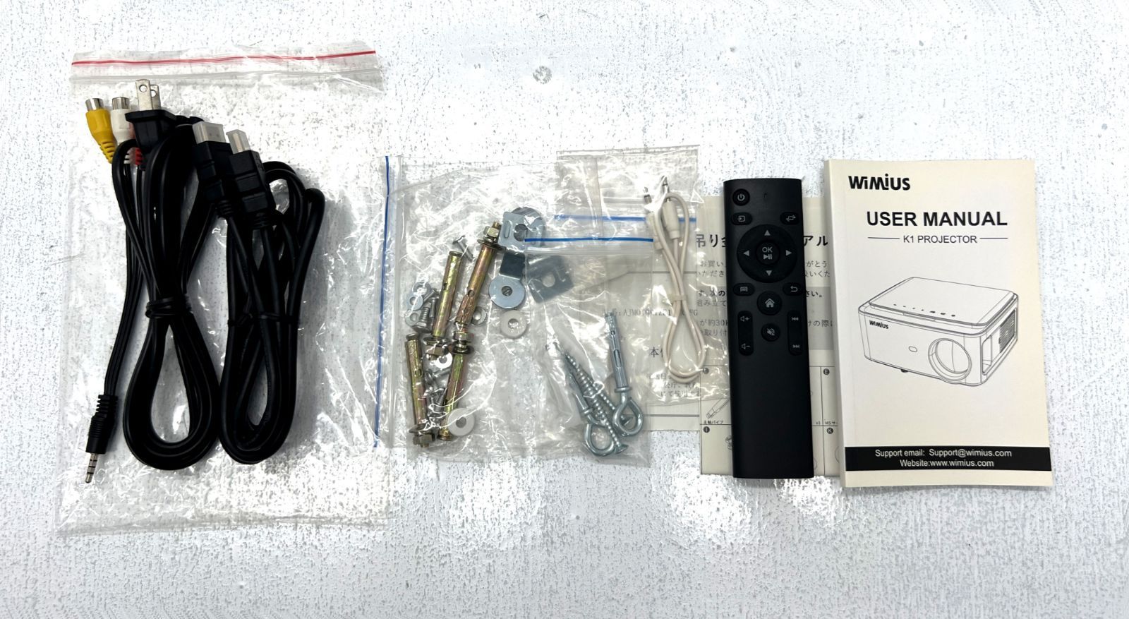 盛岡66-0012] wimius k1 プロジェクター【中古/80】 - メルカリ