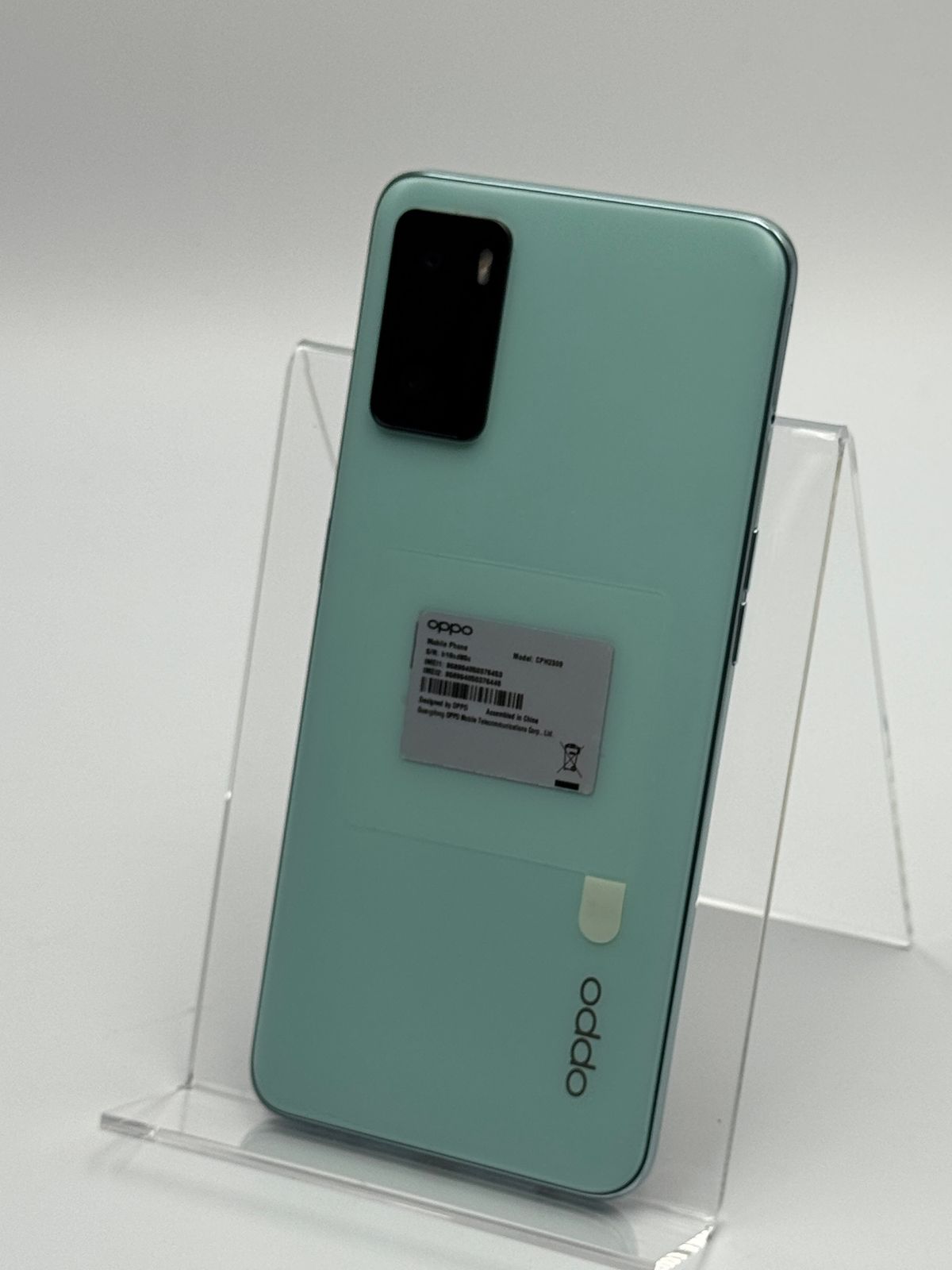 中古B】OPPO A55s 5G CPH2309 グリーン SIMフリー 白ロム - メルカリ