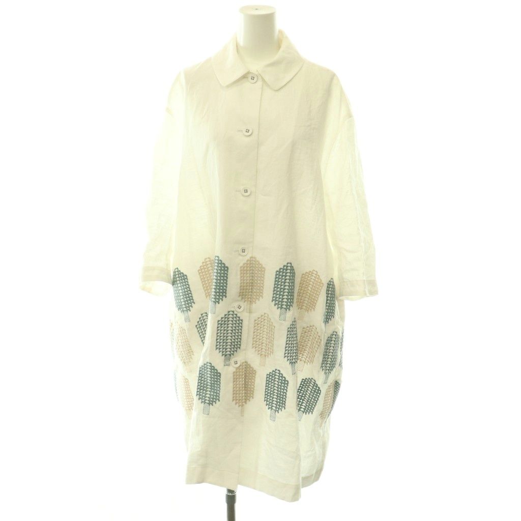 ミナペルホネン mina perhonen 23SS forest candy リネンコート