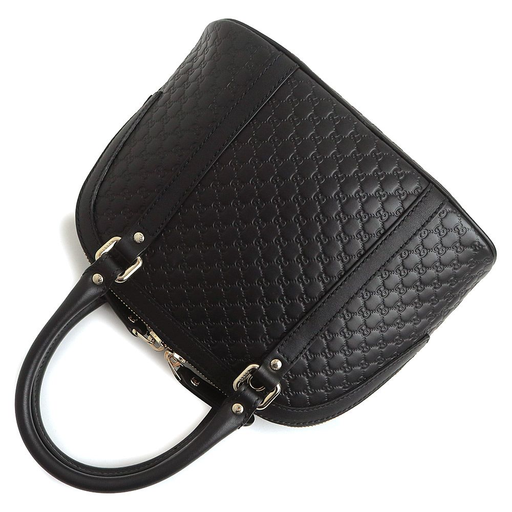 GUCCI グッチシマ　ボディバッグ　ブラック　レザー GUCCI - （美品）グッチ GUCCI ボディバッグ ウエストポーチ 黒