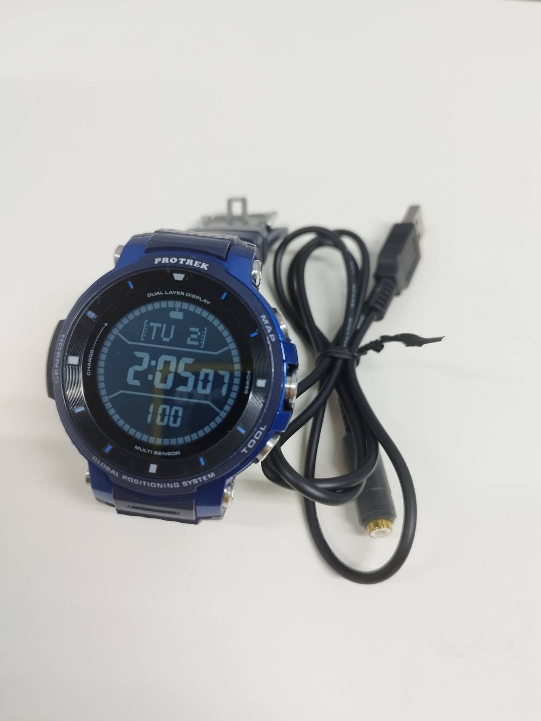 【良品】CASIO PRO TREK Smart/WSD-F30/スマートウォッチ