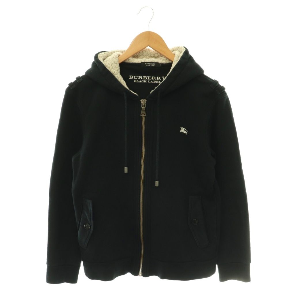 バーバリーブラックレーベル BURBERRY BLACK LABEL ジップパーカー 