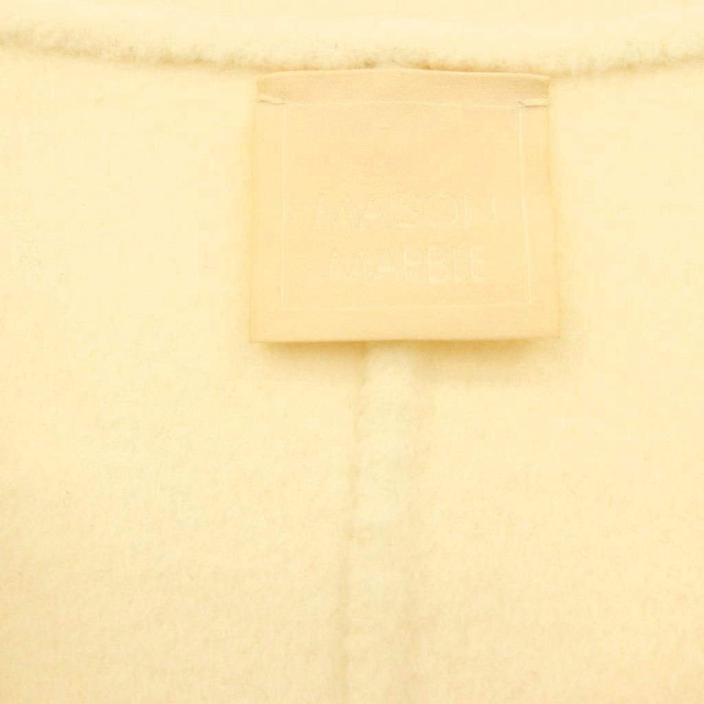 メゾンマーブル MAISON MARBLE ダッフルコート ファー付き アウター