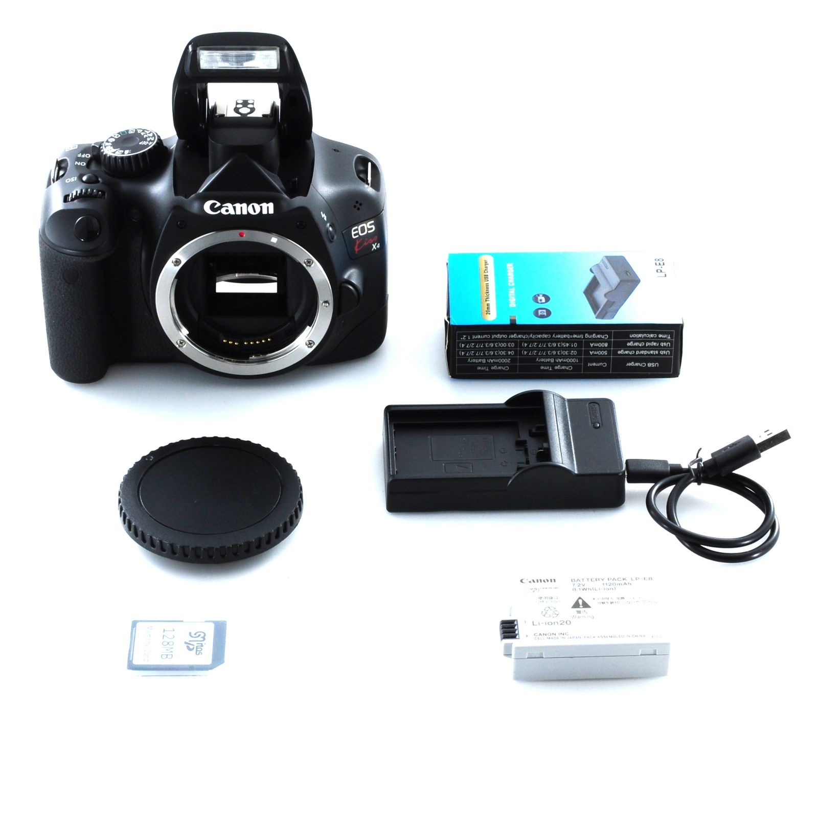 撮影枚数674枚【キヤノン】Canon EOS Kiss X4 デジタル一眼レフ + SD 