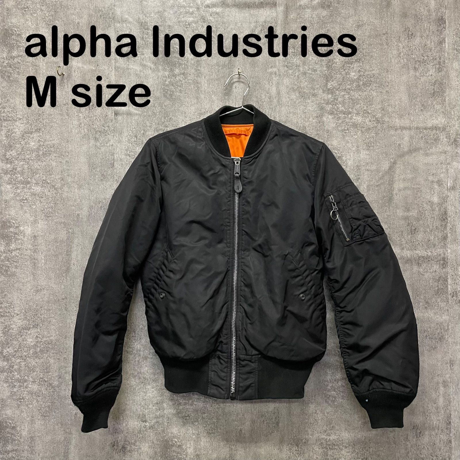 k-487】ALPHA INDUSTRIES アルファインダストリーズ M MA-1 フライト 