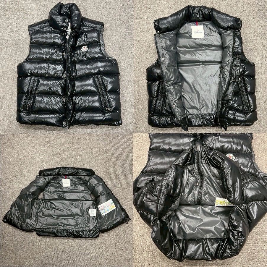 MONCLER モンクレール TIB チブ ダウンベスト ナイロン ブラック