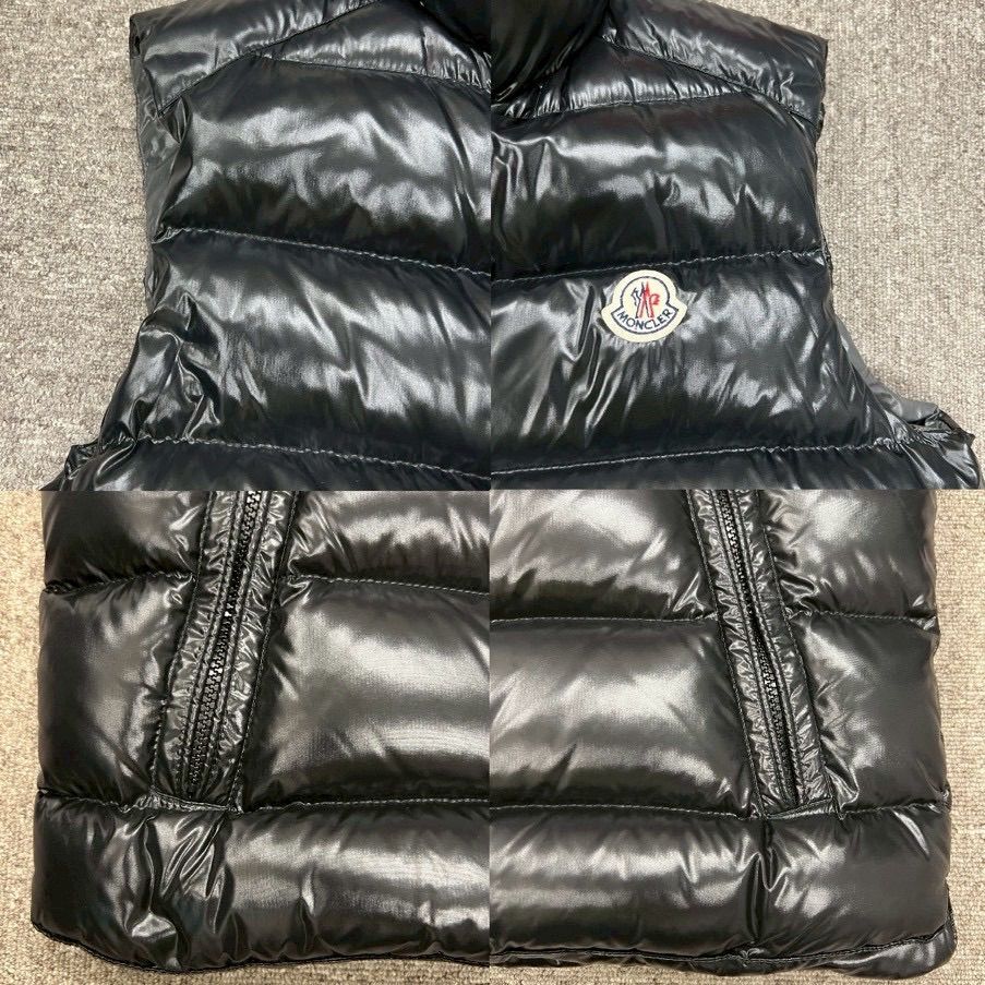 MONCLER モンクレール TIB チブ ダウンベスト ナイロン ブラック