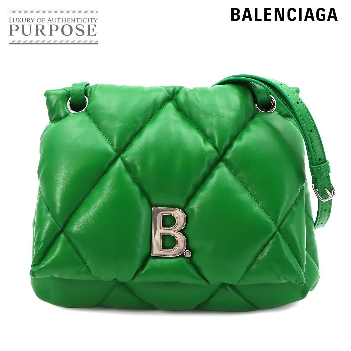 未使用 展示品 バレンシアガ BALENCIAGA タッチ パフィー ショルダー
