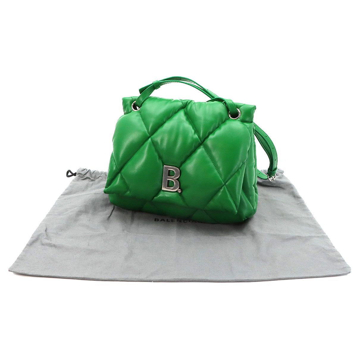 未使用 展示品 バレンシアガ BALENCIAGA タッチ パフィー ショルダー