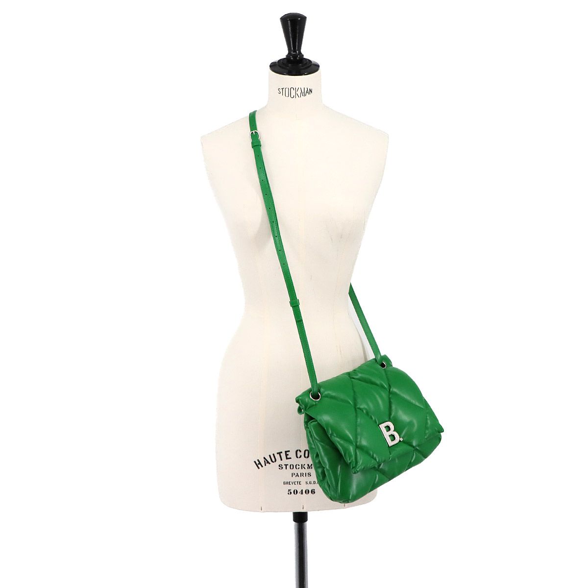 未使用 展示品 バレンシアガ BALENCIAGA タッチ パフィー ショルダー 