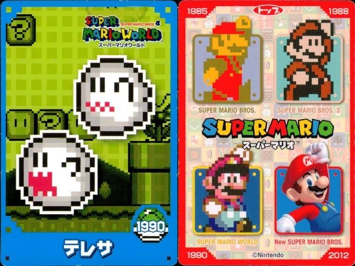 ux420 スーパーマリオワールド カード まとめ キャラクター キラー