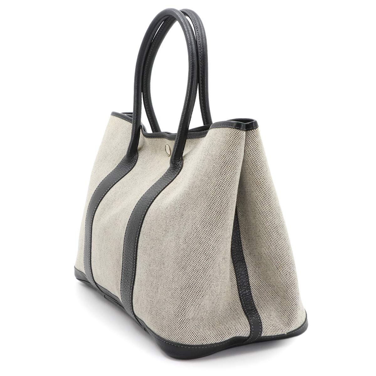 エルメス HERMES ガーデンパーティ 36 PM トート バッグ トワル 