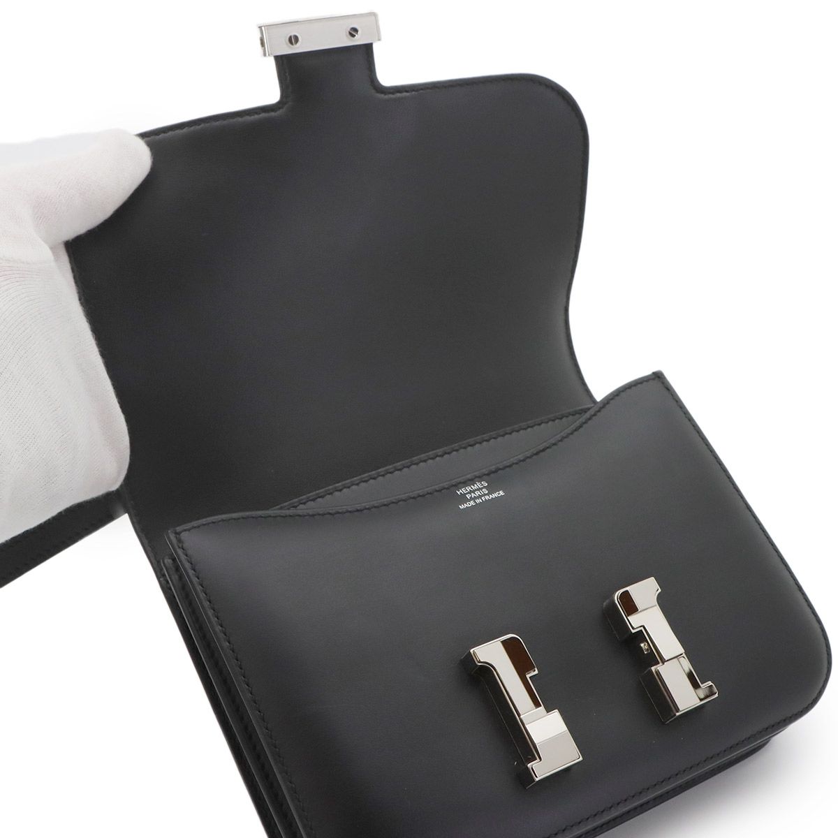 新品同様 エルメス HERMES コンスタンス ミニ 18 スタジオ ショルダー 