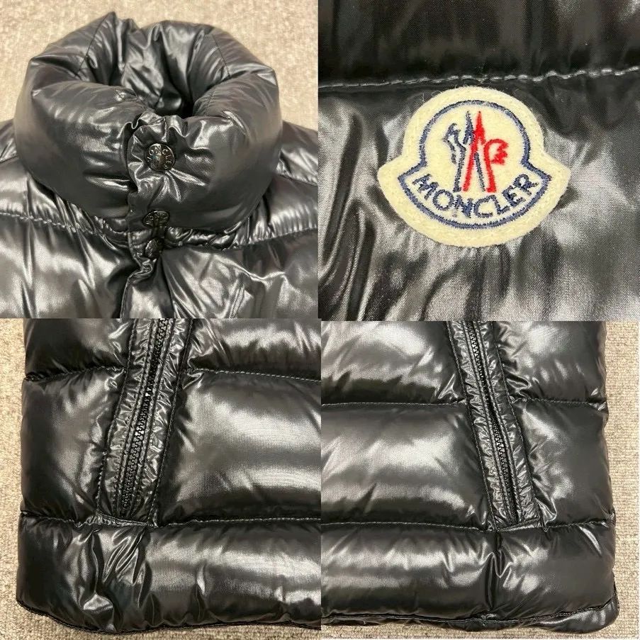 MONCLER モンクレール TIB チブ ダウンベスト ナイロン ブラック