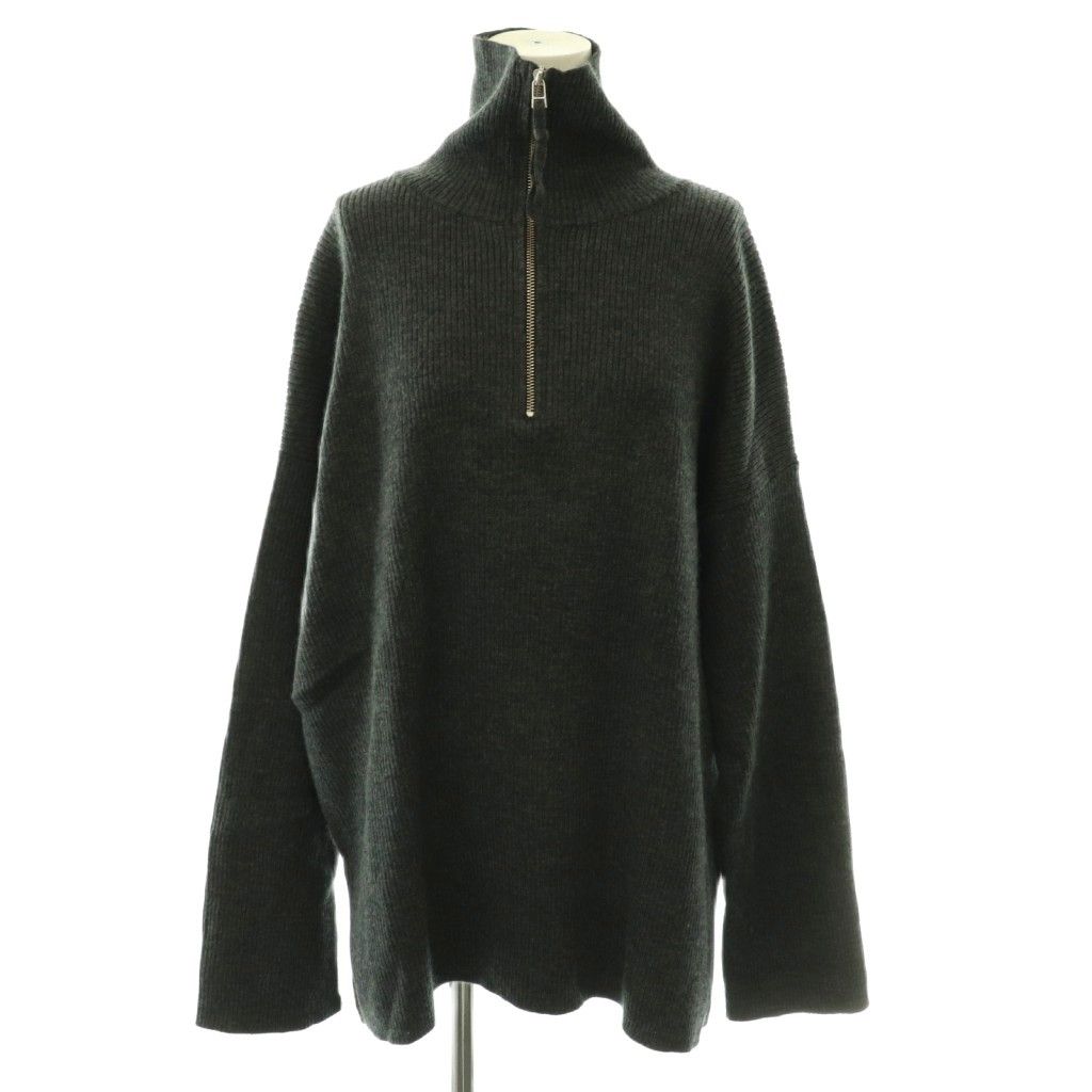 グッドグリーフ GOOD GRIEF Knit Zipped Pullover ニット セーター